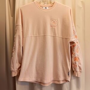 EUC Walt Disney World Embroidered Long Sleeve Spirt Jersey Size Small